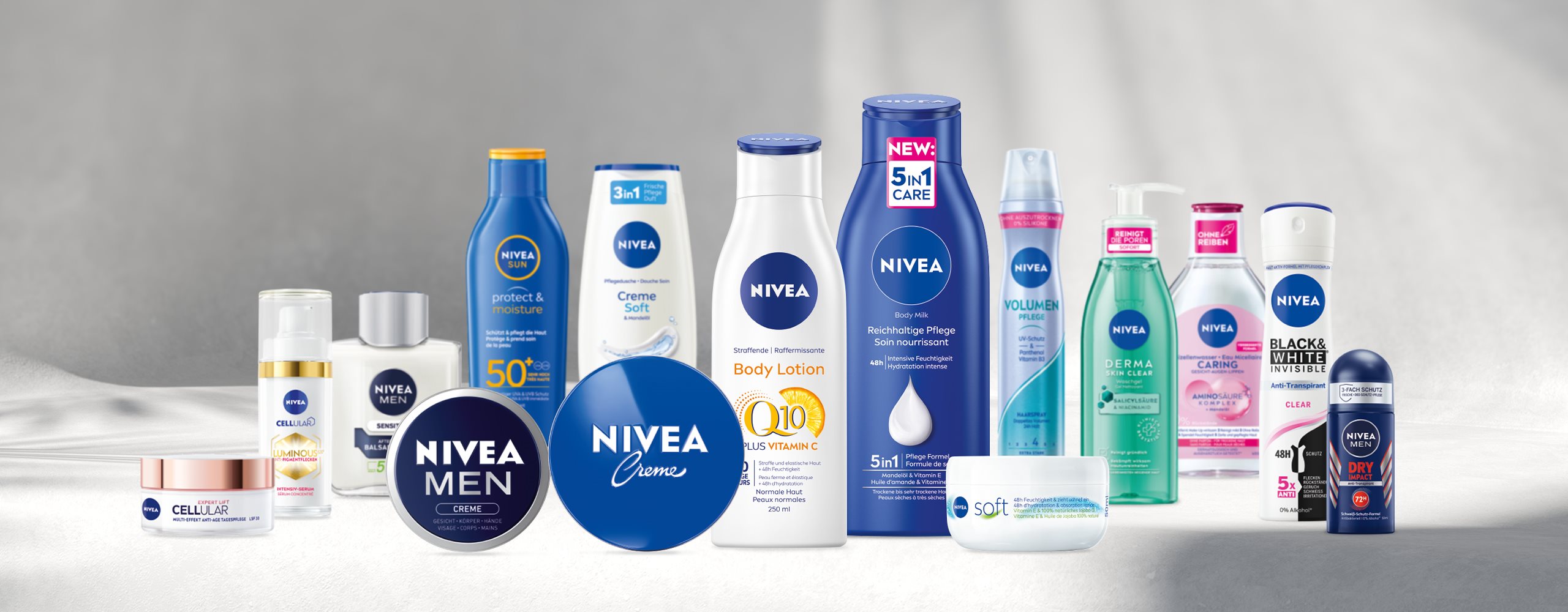 NIVEA Productrange