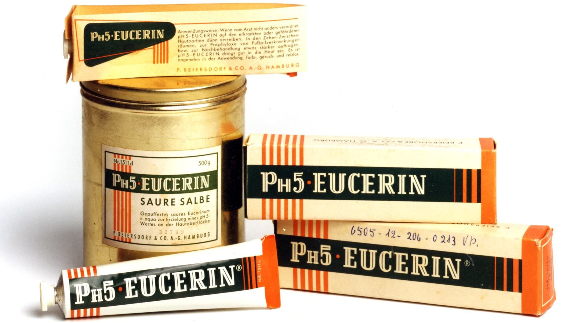 Ph5 Eucerin Produkte der 1950er