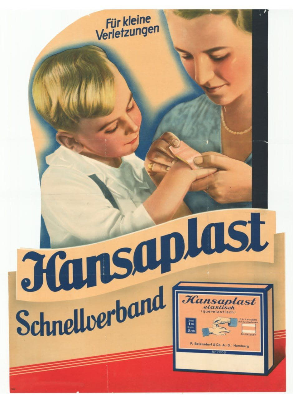 Hansaplast Werbeplakat 1935